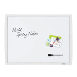 Quartet Magnetic Whiteboard Lightweight 17x23"