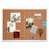 Quartet Cork Board  with Plastic Frame