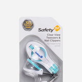 Safety 1st Clear View Nail Clippers And Tweezer Set