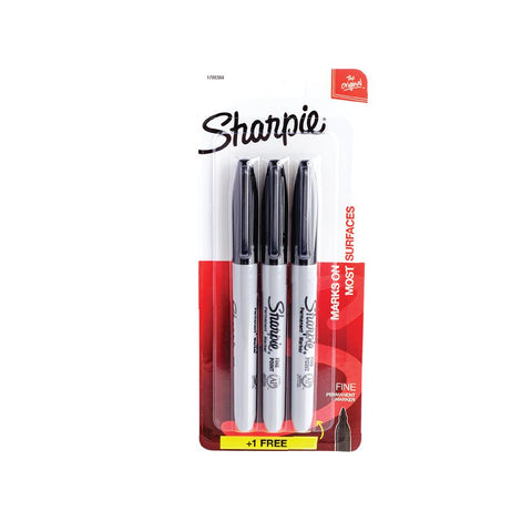 Sharpie Fine Marker 2+1 (Black3’s)