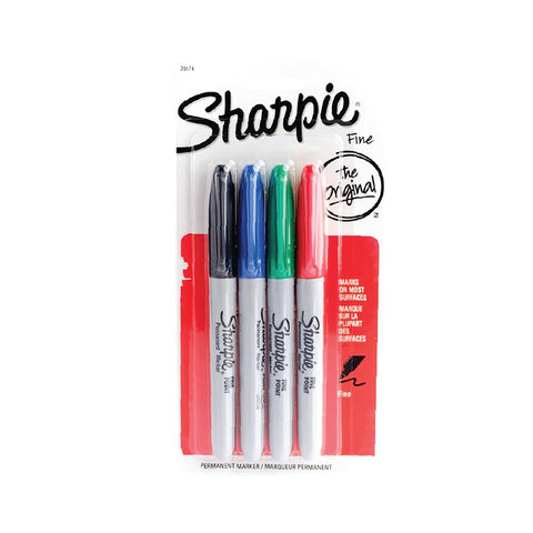 Sharpie Fine Marker Basic Pack