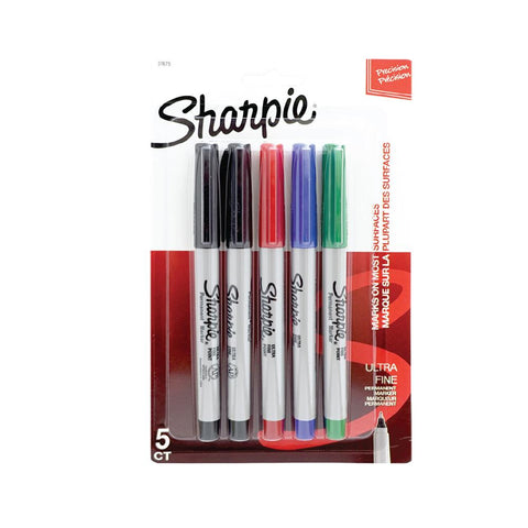 Sharpie Ultrafine Markers Basic 5CT