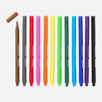 Scribbler Fineliners Brilliant Colors 12's
