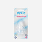 Farlin Anticolic Silicone Nipple Pack Of 2 M