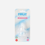 Farlin Anticolic Silicone Nipple Pack Of 2 L