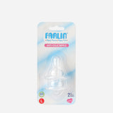 Farlin Anticolic Silicone Nipple Pack Of 2 L