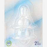 Farlin Anticolic Silicone Nipple Pack Of 2 L