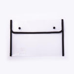 Seagull Transparent Envelope 2 Snaps Black