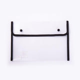 Seagull Transparent Envelope 2 Snaps Black