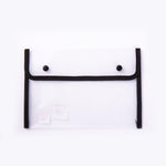 Seagull Transparent Envelope 2 Snaps Black