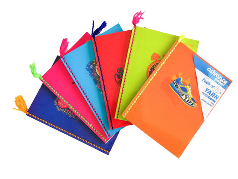 Advance Colors of Life Yarn Notebook 80 Leaves 6 Pieces / Pack