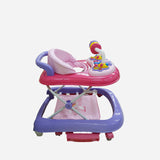 Apruva 2-In1 Walker & Rocker With Push Bar Pink