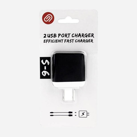 SSI 2 USB Charger S6 Black