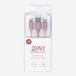 SSI 2 in 1 USB Cable S51 Pink