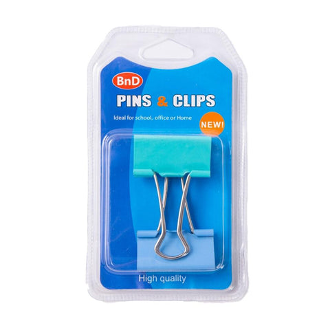 BnD Colored Binder Clip Packs