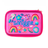 Smiggle Hardtop Pencil Case Flow Pink