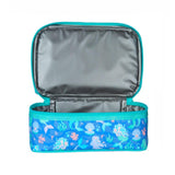 Smiggle Double Decker Lunchbox Flow Cornflower Blue