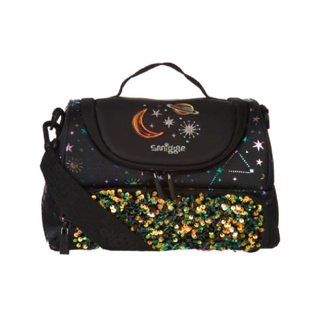 Smiggle Lunchbox Lunar Black