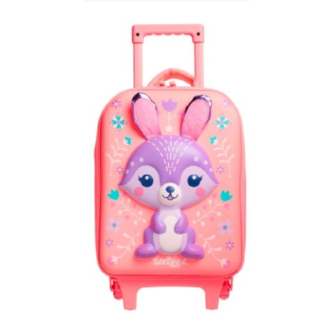 Smiggle Hardtop Trolley Bag Cheer Coral