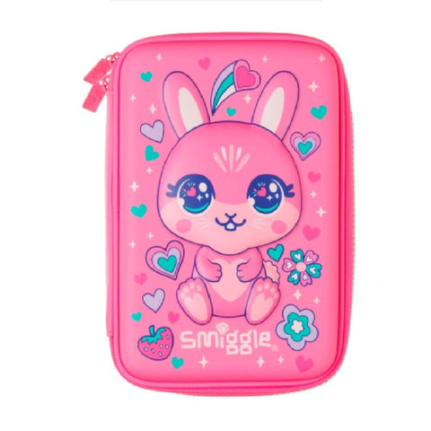 Smiggle Hardtop Pencil Case Budz Pink