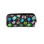 Smiggle Pencil Case Twin Zip Cheer Black