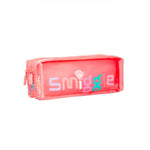 Smiggle Pencil Case Twin Zip Cheer Coral