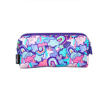 Smiggle Pencil Case Twin Zip Cheer Purple