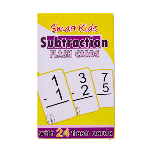 Smart Kids Flash Cards-Subtraction