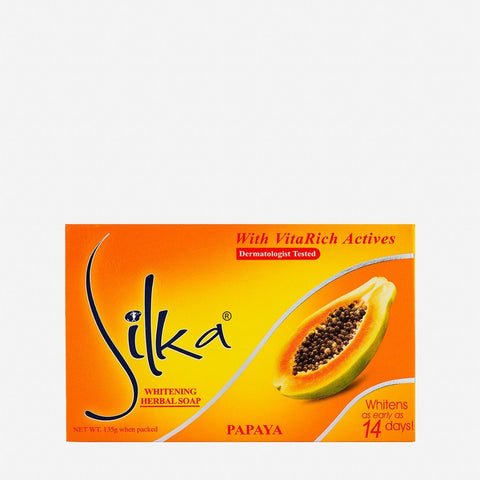 Silka Whitening Herbal Soap Enriched With Vitamin E 135G