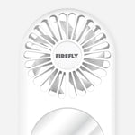 Surplus Firefly Rechargeable Hand Fan With Mirror