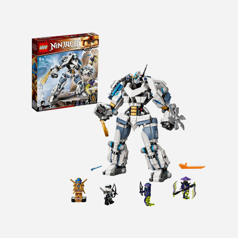 Lego R Ninjago R 71738 Zanes Titan Mech Battle Age 9 Building Blocks 2021 840Pcs