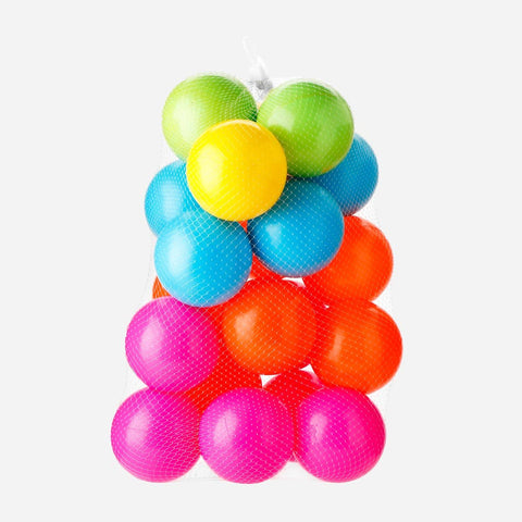 Paradise Colored 20 Pieces Plastic Balls For Kids