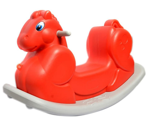 Red Baby Rocker Pony Ride On For Kids