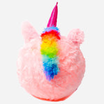 9"  Unicorn Plush Ball W/ Legs - Pink Toy For Kids