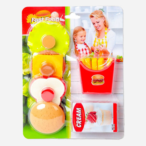 Burger Fastfood Toy For Kids