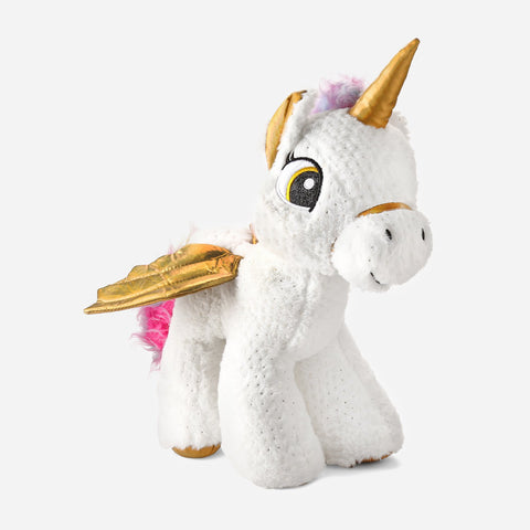 Gold Unicorn Plush Toy For Kids