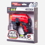 Space Gun W/ Light And Sound Red Toy For Kids