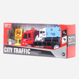 City Traffic Inertia Truck Toy For Kids