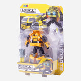 Robot Deformed Yellow Action Figure Toy For Kids