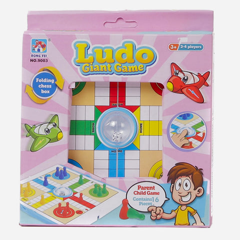 Mini Folding Ludo Games Toy For Kids