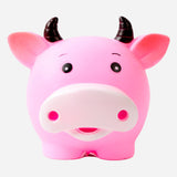 Mini Pink Ox Coin Bank Toy For Kids