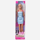 Anlily Fashion Lt. Blue Doll Toy For Kids