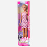 Anlily Fashion Lt. Pink Doll Toy For Kids