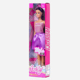 Anlily Fashion Purple Doll Toy For Kids