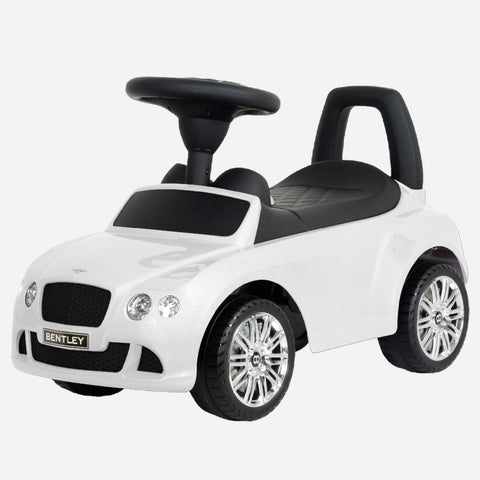 Ride On Car With Bentley Gt Speed License – White For Kids