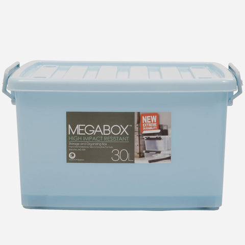 Megabox Storage Box (Light Blue) - 30L