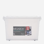 MegaBox Storage Box (Transparent/Clear) - 50L