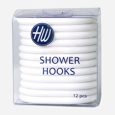 Hosh Shower Hooks (C-Type) - White