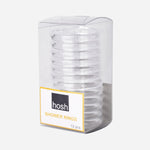 Hosh Shower Hooks (O-Type) - Clear