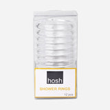 Hosh Shower Hooks (O-Type) - Clear